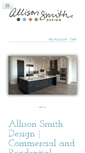 Mobile Screenshot of allisonsmithdesign.com